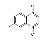 Quinoxaline,6-methyl-,1,4-dioxide Structure