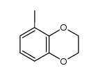 2,3-dihydro-5-methyl-1,4-benzodioxin结构式