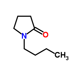1-丁基-2-吡咯烷酮结构式