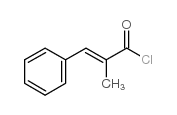 2-甲基-3-苯基-2-丙烯酰氯结构式
