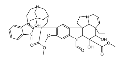 4-Desacetyl Vincristine Methosulfate Structure