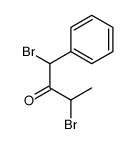 1,3-dibromo-1-phenylbutan-2-one结构式