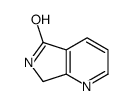 6,7-二氢-5H-吡咯并[3,4-b]吡啶-5-酮结构式