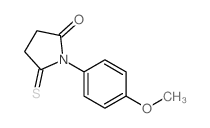 1-(4-methoxyphenyl)-5-sulfanylidenepyrrolidin-2-one Structure