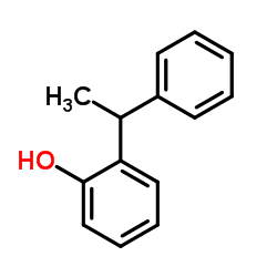 2-(1-Phenylethyl)phenol Structure