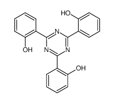 2,4,6-tris(2-hydroxyphenyl)-1,3,5-triazine Structure
