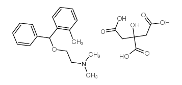 Orphenadrine citrate structure