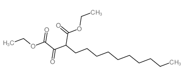diethyl 2-decyl-3-oxo-butanedioate结构式