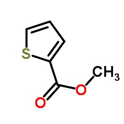 2-噻吩甲酸甲酯结构式