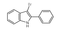 3-溴-2-苯基-1H-吲哚结构式