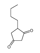 4-Butyl-1,3-cyclopentanedione Structure