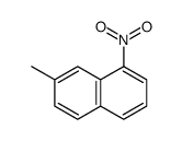 Naphthalene, 7-methyl-1-nitro-结构式