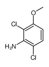 2,6-Dichloro-3-methoxyaniline Structure