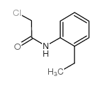 2-氯-n-(2-乙基苯基)乙酰胺结构式