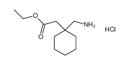 加巴喷丁乙酯盐酸盐结构式