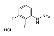 2,3-DIFLUOROPHENYLHYDRAZINE HYDROCHLORIDE structure