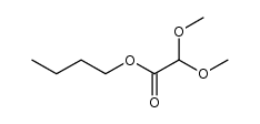 n-Butyl Dimethoxyacetate结构式