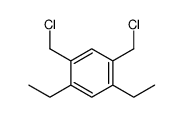 1,5-bis(chloromethyl)-2,4-diethylbenzene Structure
