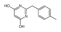 4(1H)-Pyrimidinone, 6-hydroxy-2-[(4-methylphenyl)methyl]- (9CI) structure