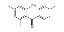 (2-hydroxy-4,6-dimethylphenyl)-(4-methylphenyl)methanone Structure