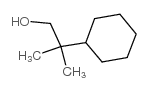2-CYCLOHEXYL-2-METHYL-1-PROPANOL Structure