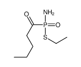 1-[amino(ethylsulfanyl)phosphoryl]pentan-1-one结构式