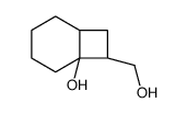 Bicyclo[4.2.0]octane-7-methanol, 6-hydroxy-, (1R,6S,7S)-rel- (9CI)结构式