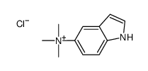 1H-indol-5-yl(trimethyl)azanium,chloride Structure