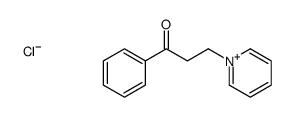 1-(2-Benzoylethyl)pyridinium结构式
