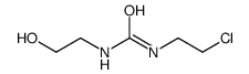 1-(2-chloroethyl)-3-(2-hydroxyethyl)urea Structure