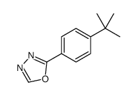 2-(4-tert-butylphenyl)-1,3,4-oxadiazole Structure