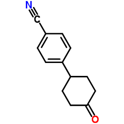 4-(4-Oxocyclohexyl)benzonitrile Structure