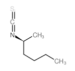 (S)-(+)-3-己基硫代异氰酸酯结构式