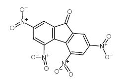2,4,5,7-四硝基-9-芴酮结构式