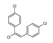1-chloro-4-[1-chloro-2-(4-chlorophenyl)ethenyl]benzene结构式