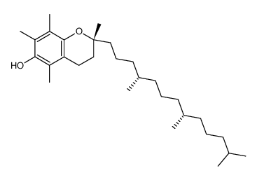 α-tocopherol结构式