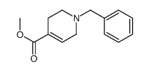 1-苄基-1,2,3,6-四氢吡啶-4-甲酸甲酯结构式
