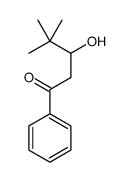 3-hydroxy-4,4-dimethyl-1-phenylpentan-1-one Structure