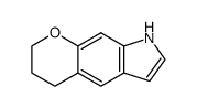 2,3,4,8-tetrahydropyrano[3,2-f]indole结构式