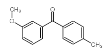 (3-methoxyphenyl)-(4-methylphenyl)methanone Structure