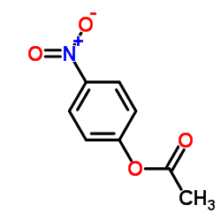4-硝基苯基乙酸酯结构式
