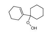 1-(Cyclohex-1-enyl)cyclohex-1-yl Hydroperoxide结构式