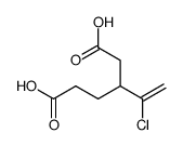 3-(1-chloro-vinyl)-adipic acid Structure