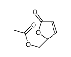 [(2S)-5-oxo-2H-furan-2-yl]methyl acetate结构式
