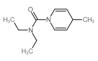 1(4H)-Pyridinecarboxamide, N,N-diethyl-4-methyl-结构式