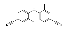 4-(4-cyano-2-methylphenoxy)-3-methylbenzonitrile Structure