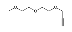 3-[2-(2-methoxyethoxy)ethoxy]prop-1-yne Structure