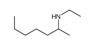 N-ethylheptan-2-amine结构式