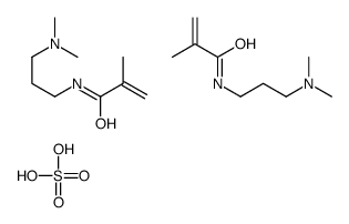 bis[N-[3-(dimethylamino)propyl]methacrylamide] sulphate Structure