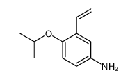3-ethenyl-4-propan-2-yloxyaniline结构式